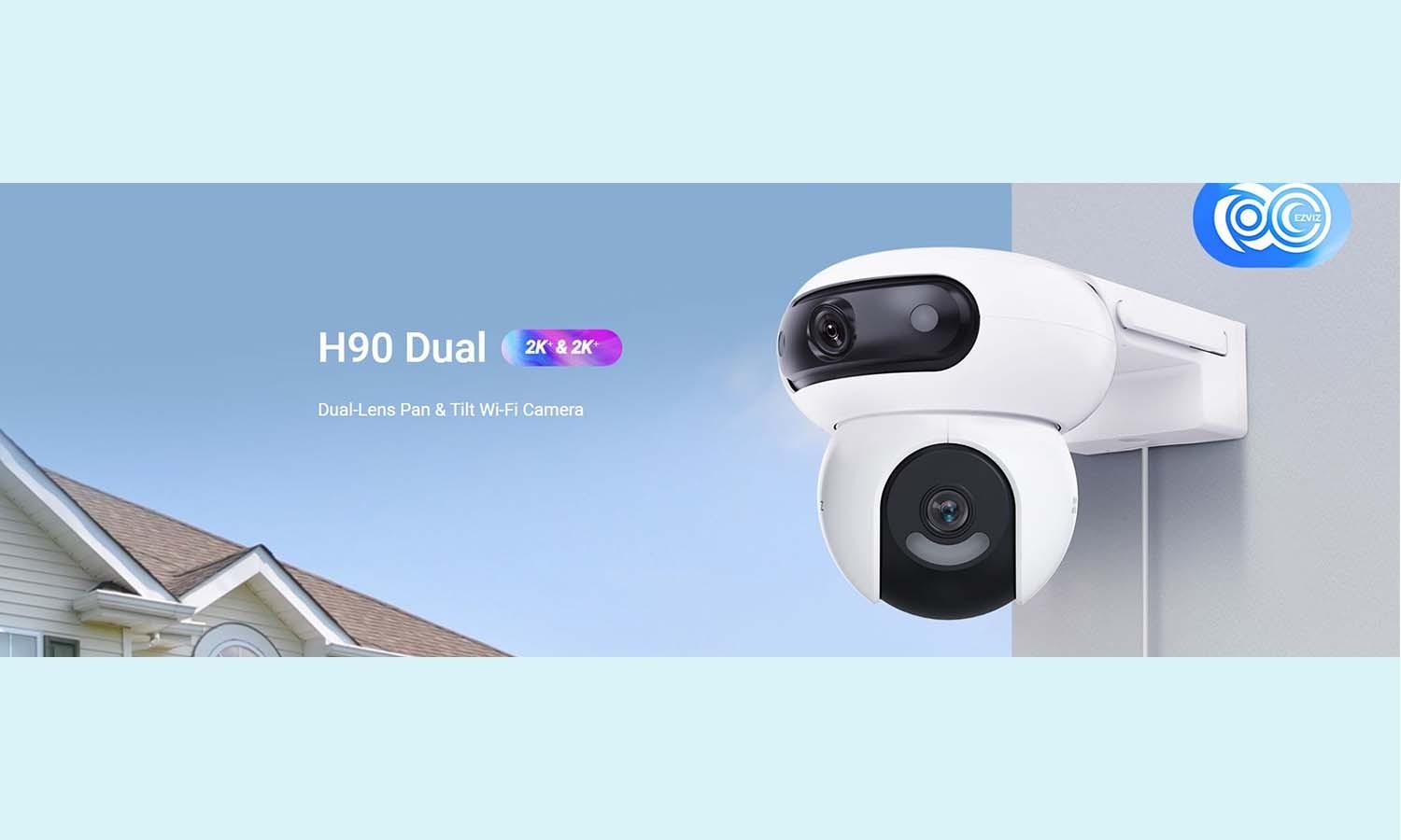 H9C Dual Lens Wireless Wifi CCTV Camera-Hot Selling.