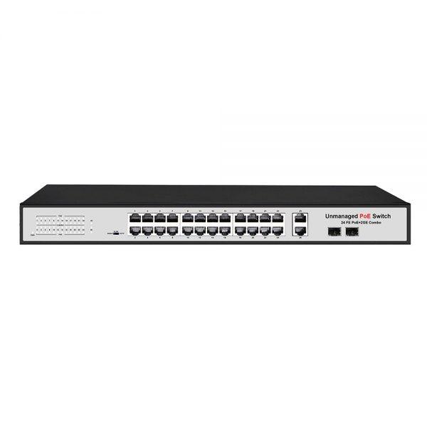 ST3200-24P2TU-24 Port POE Switch.