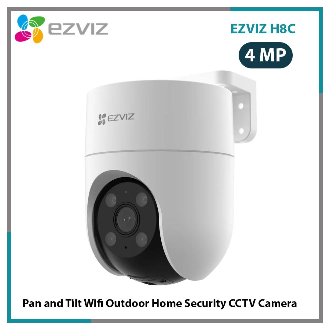 Best EZVIZ H8C 4MP Night Vision Color Pan & Tilt WIFI Active Defense Camera