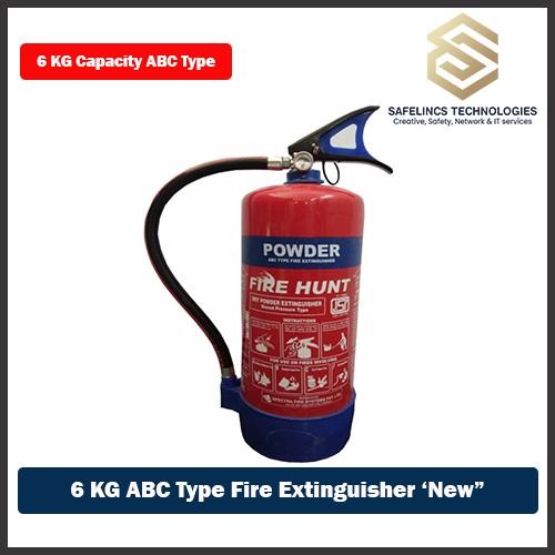 6 KG ABC Type Fire Extinguisher