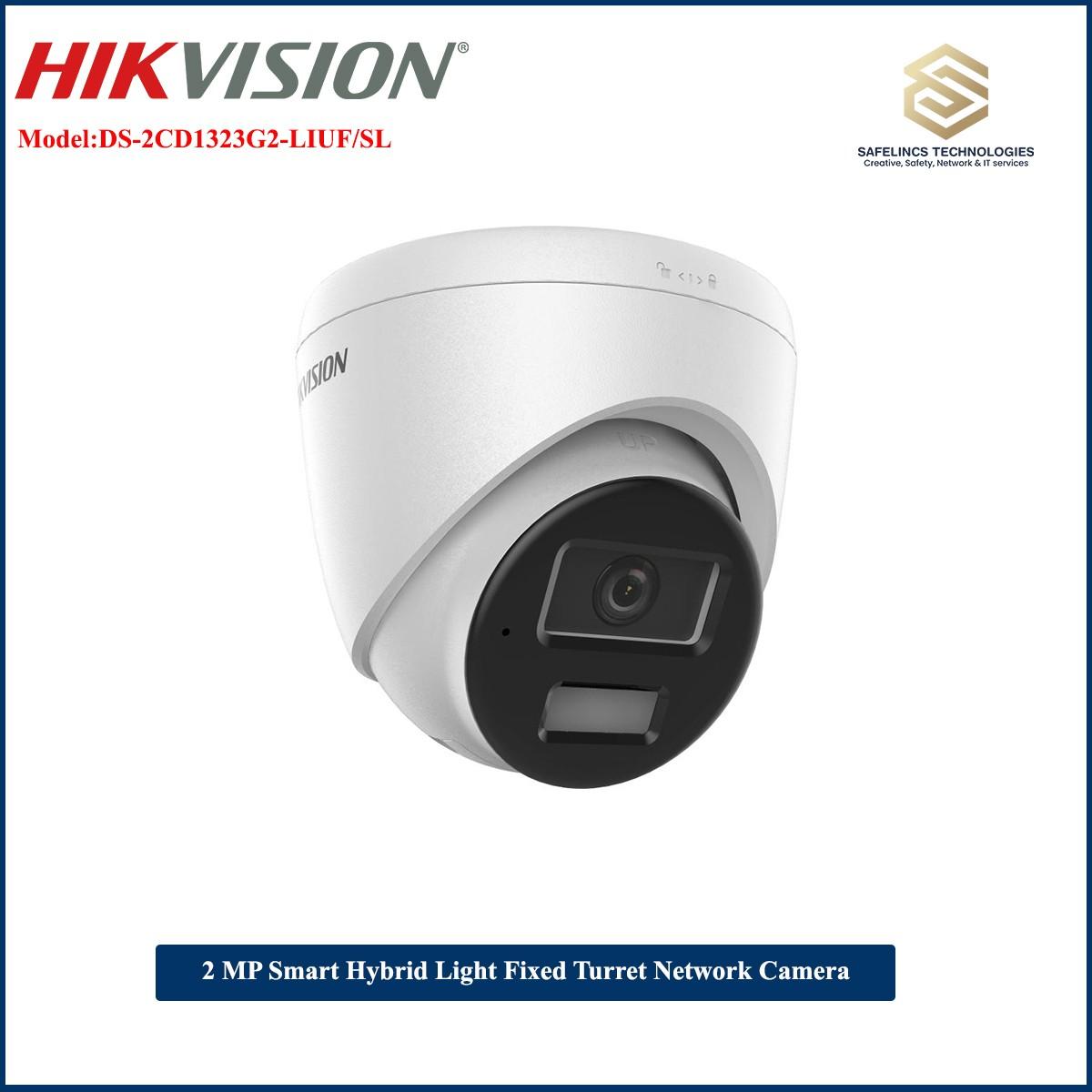 2 MP Smart Hybrid Light Fixed Turret Network Camera