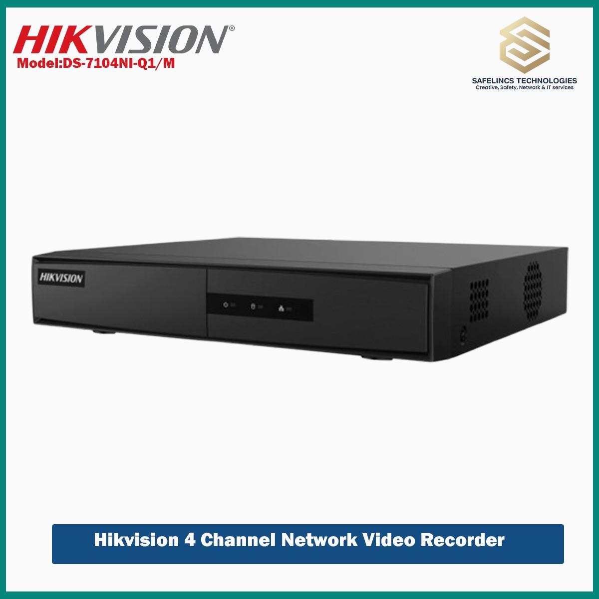 DS-7104NI-Q1/M 4-ch Mini 1U NVR