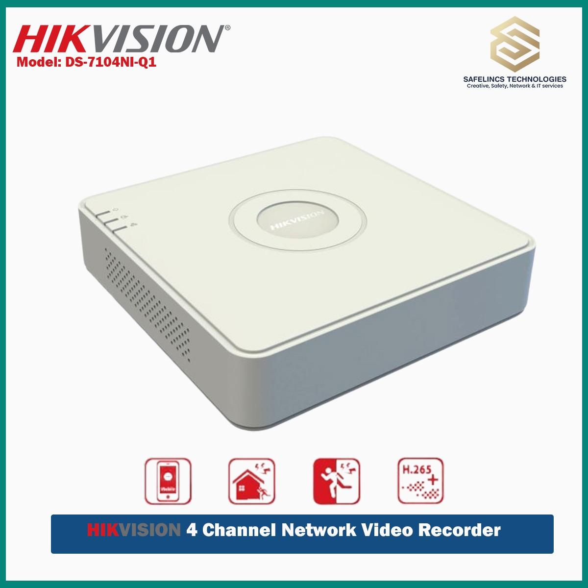 DS-7104NI-Q1 4-ch Mini 1U NVR
