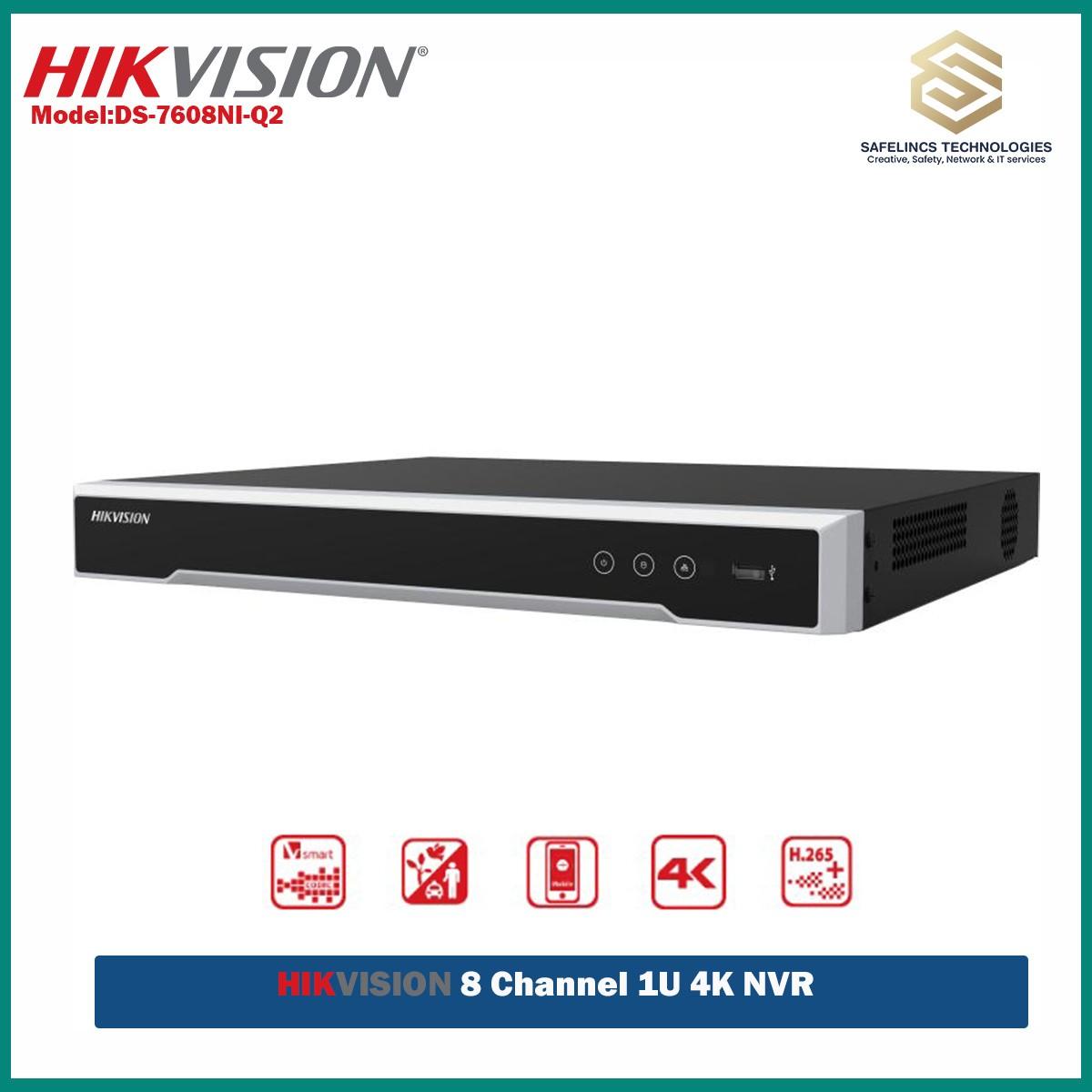 DS-7608NI-Q2 Hikvision 8 Channel NVR Price Nepal