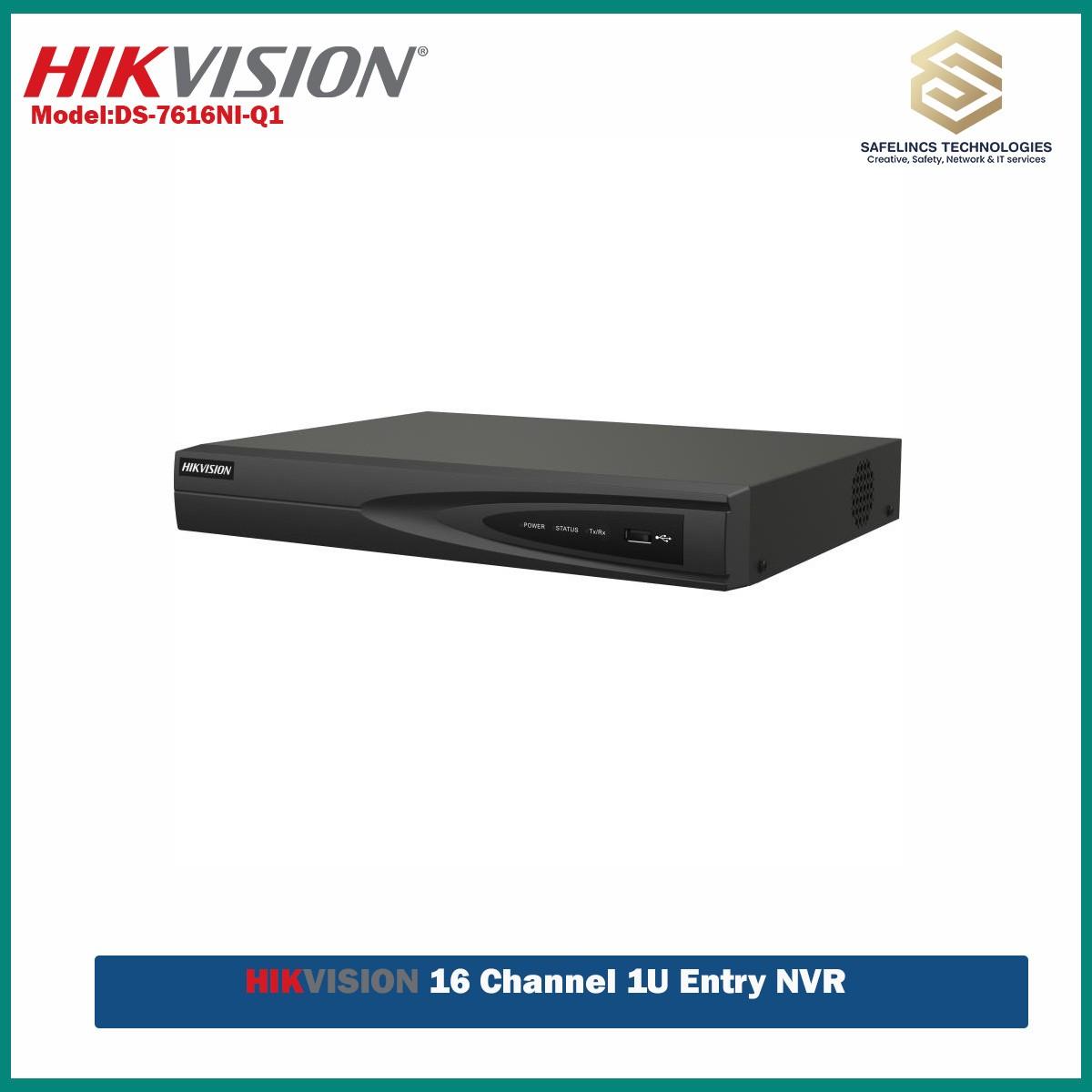 DS-7616NI-Q1 16 Channel Hikvision NVR