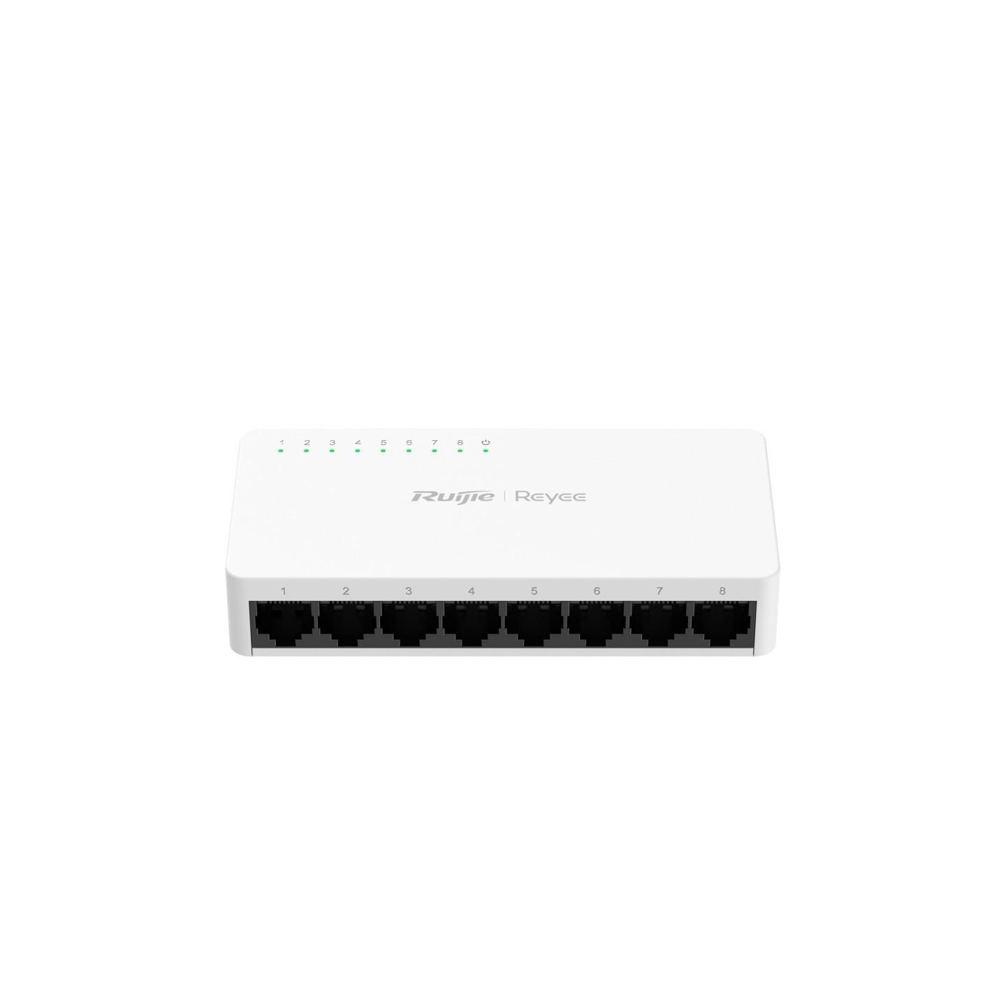 RG-ES08F 8-Port 10/100 Mbps Unmanaged Non-PoE Switch