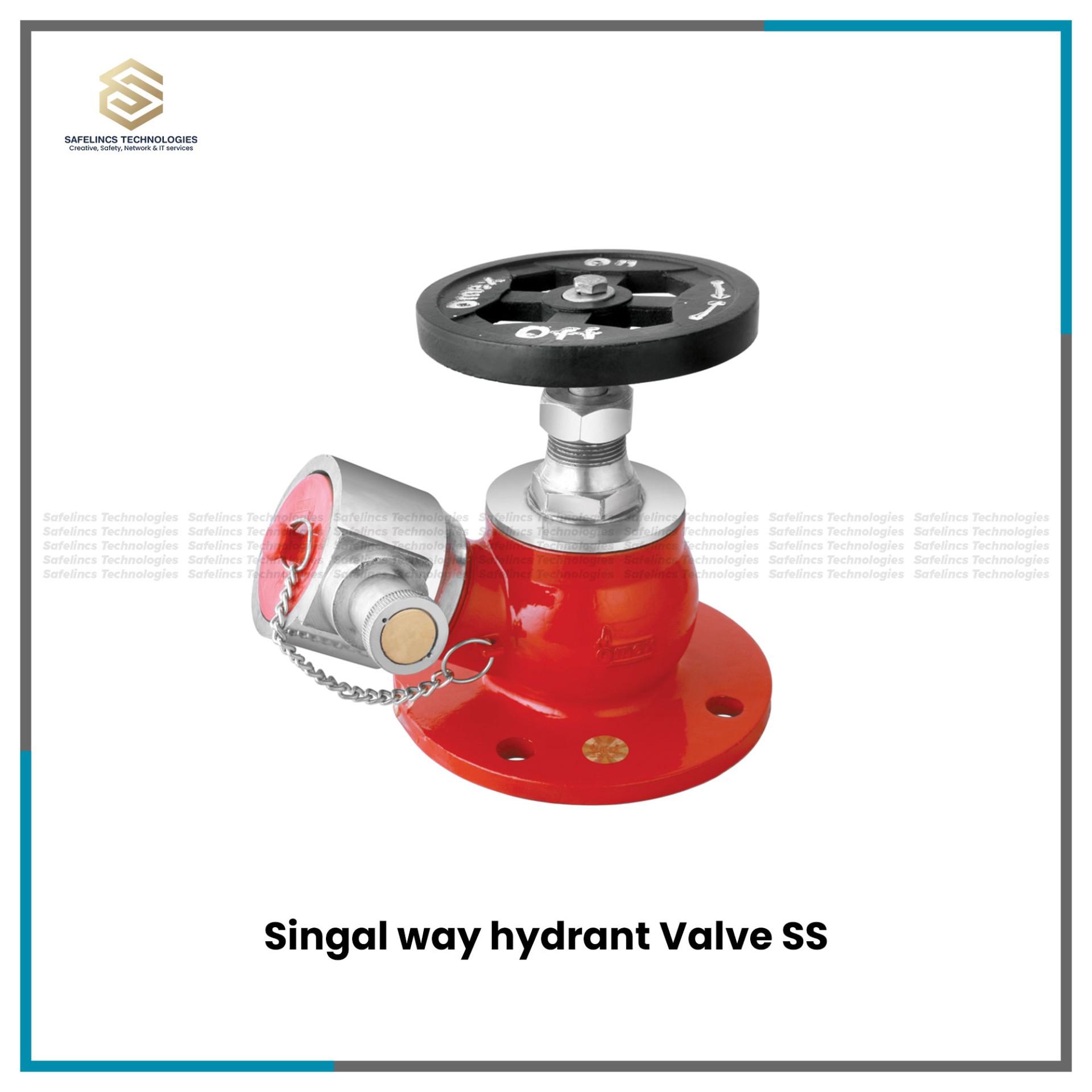 Single Way Fire Hydrant Landing Valve Brass