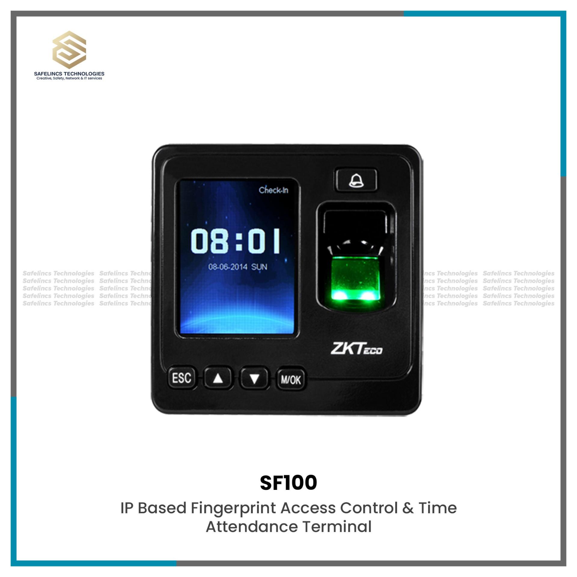 ZKTeco-SF100-Biometric Access Control & Door Control Reader