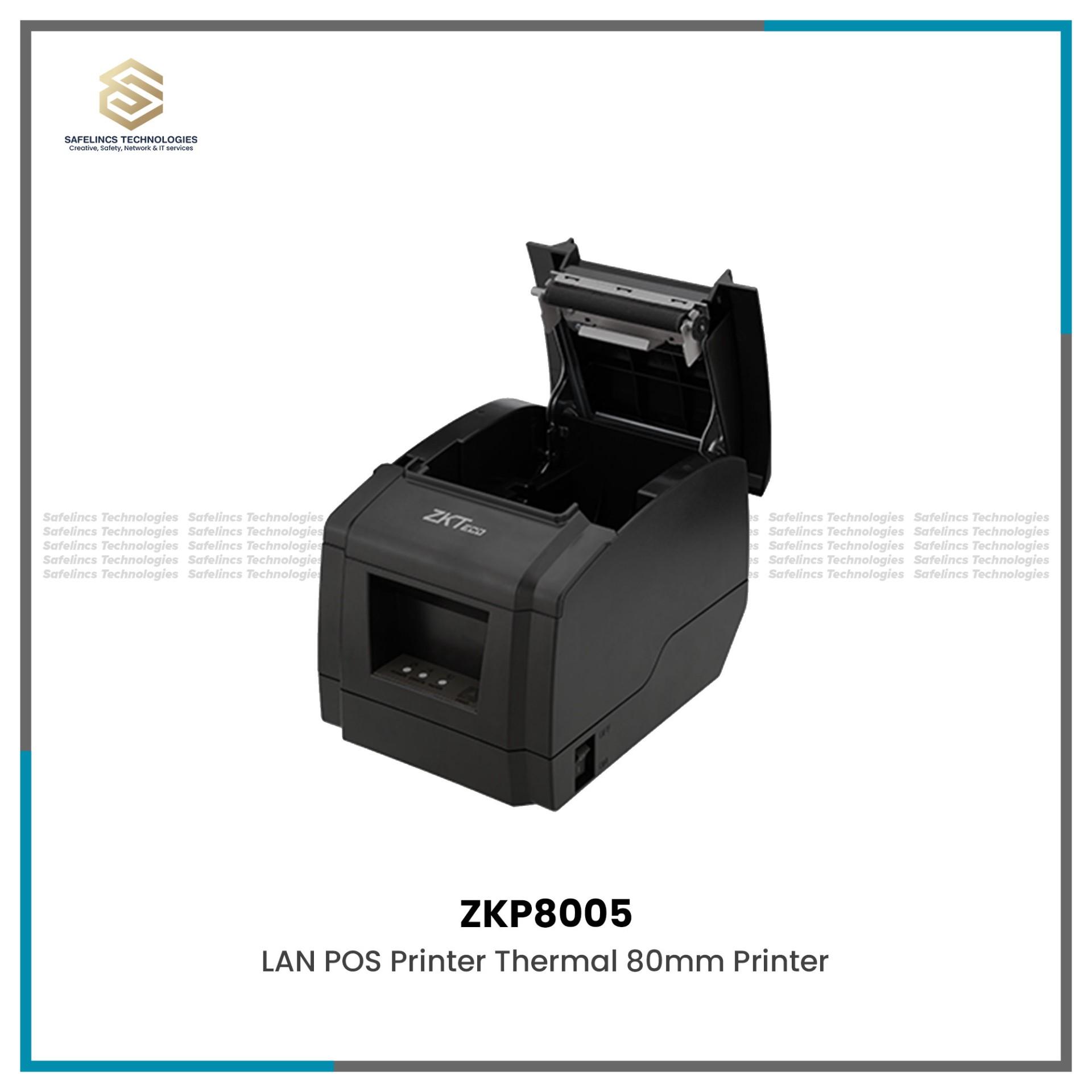 ZKP8005 High-Performance Thermal Receipt Printer with Auto-Cutter.