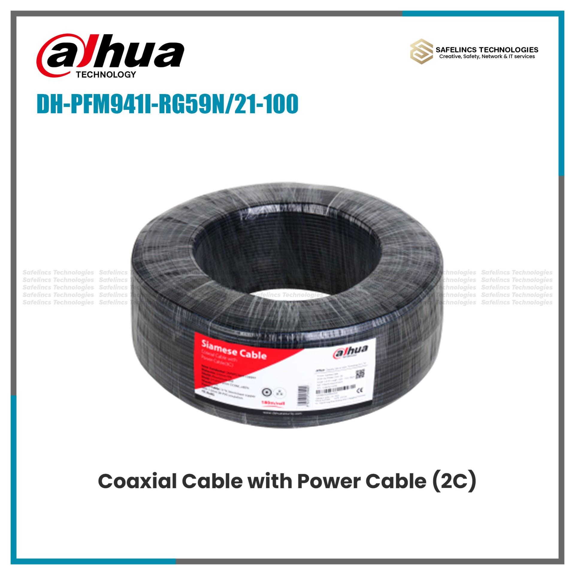 Dahua CCTV Wiring Cable For HDCVI & AHD